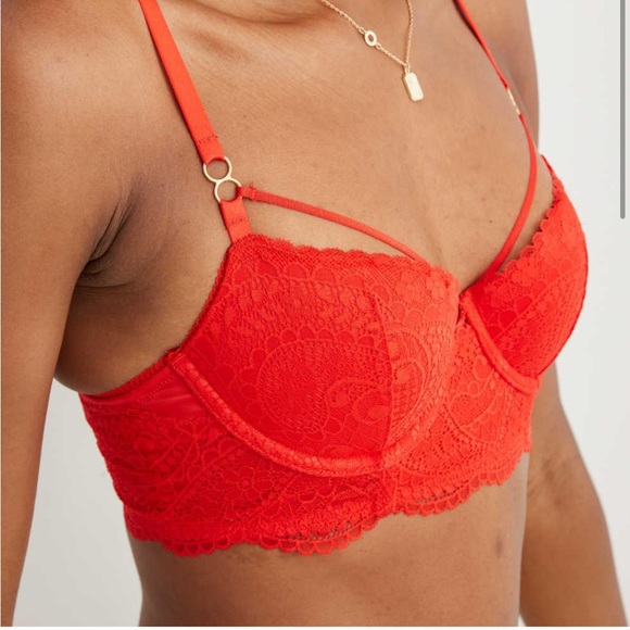 NWOT Aerie Balconette Lace Bra - Picture 7 of 7